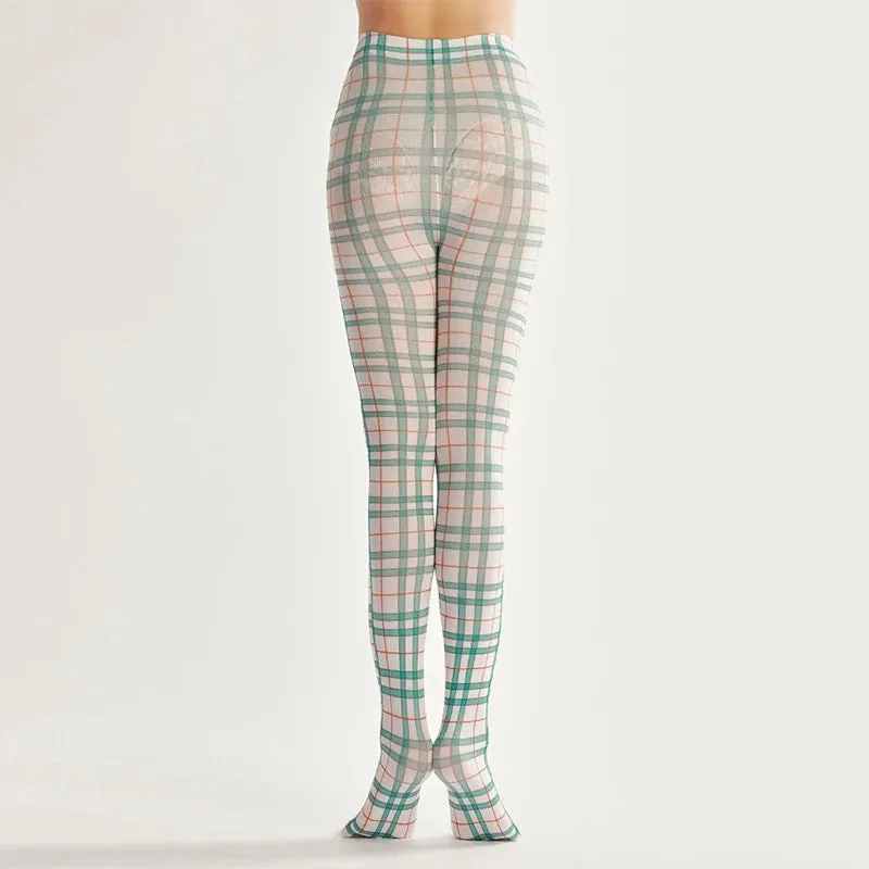Retro Oil Painting Printed Tights