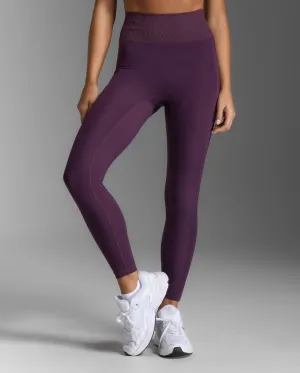 Ribbed Hi-Rise Compression Tights