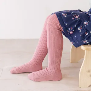 Ribbed Tights, Primrose