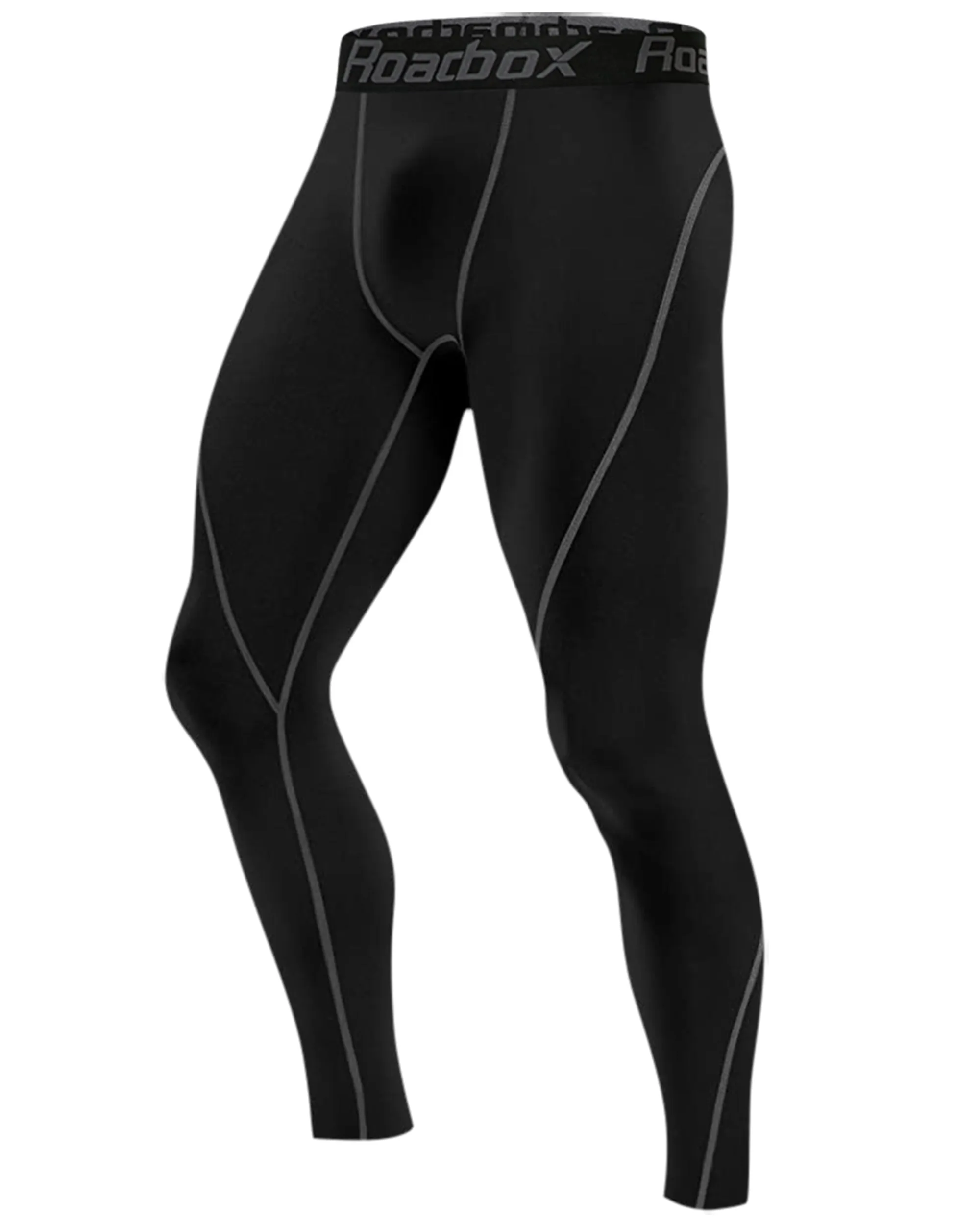 Roadbox Men's Compression Pants Base Layer Tights Leggings