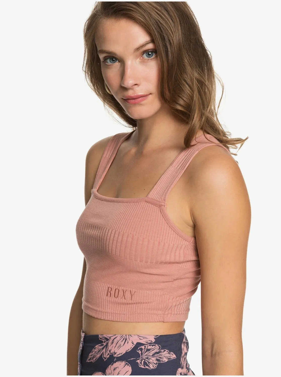 Roxy Womens Blow Away Crop Top