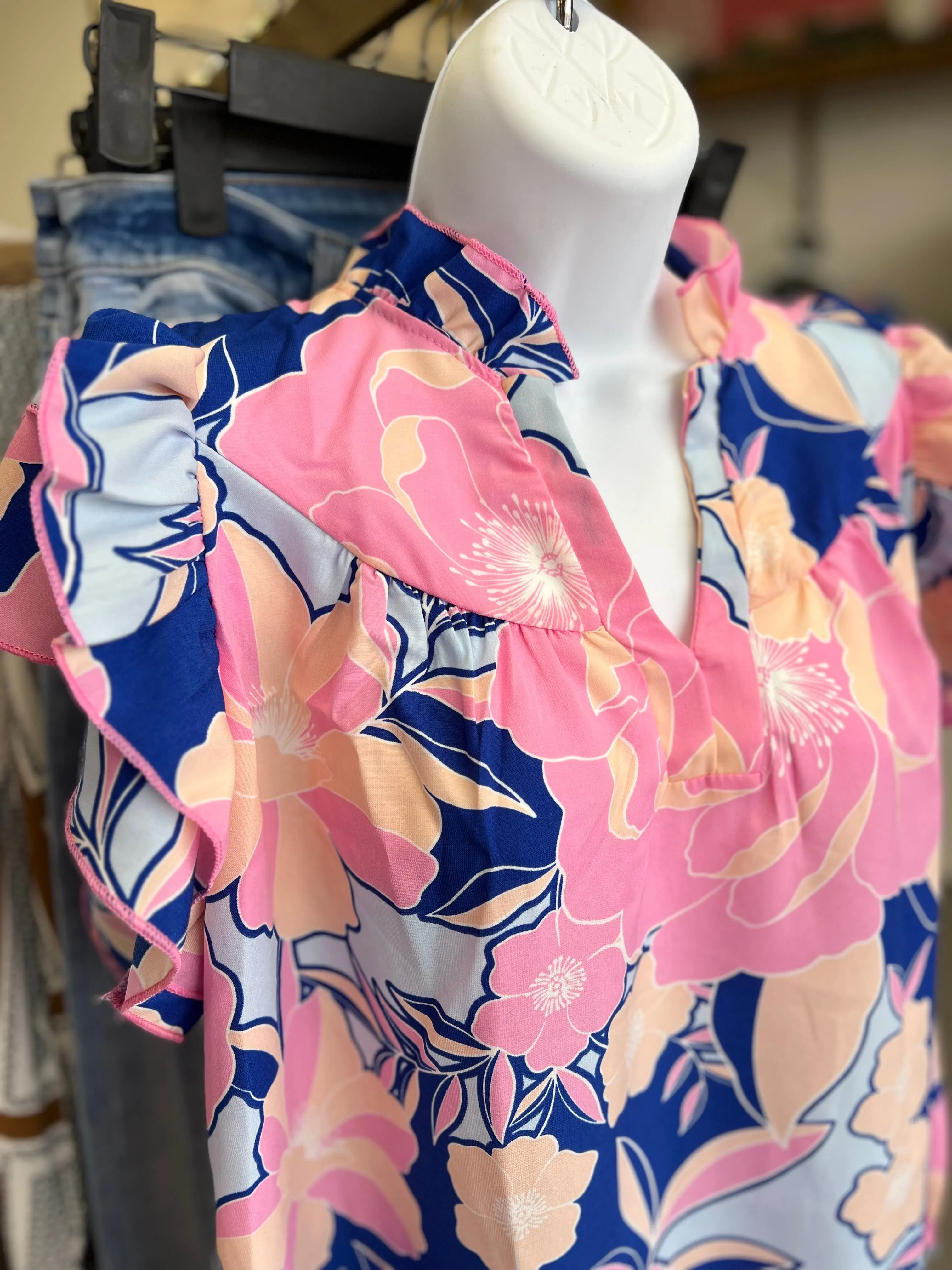 Royal Vibes Top