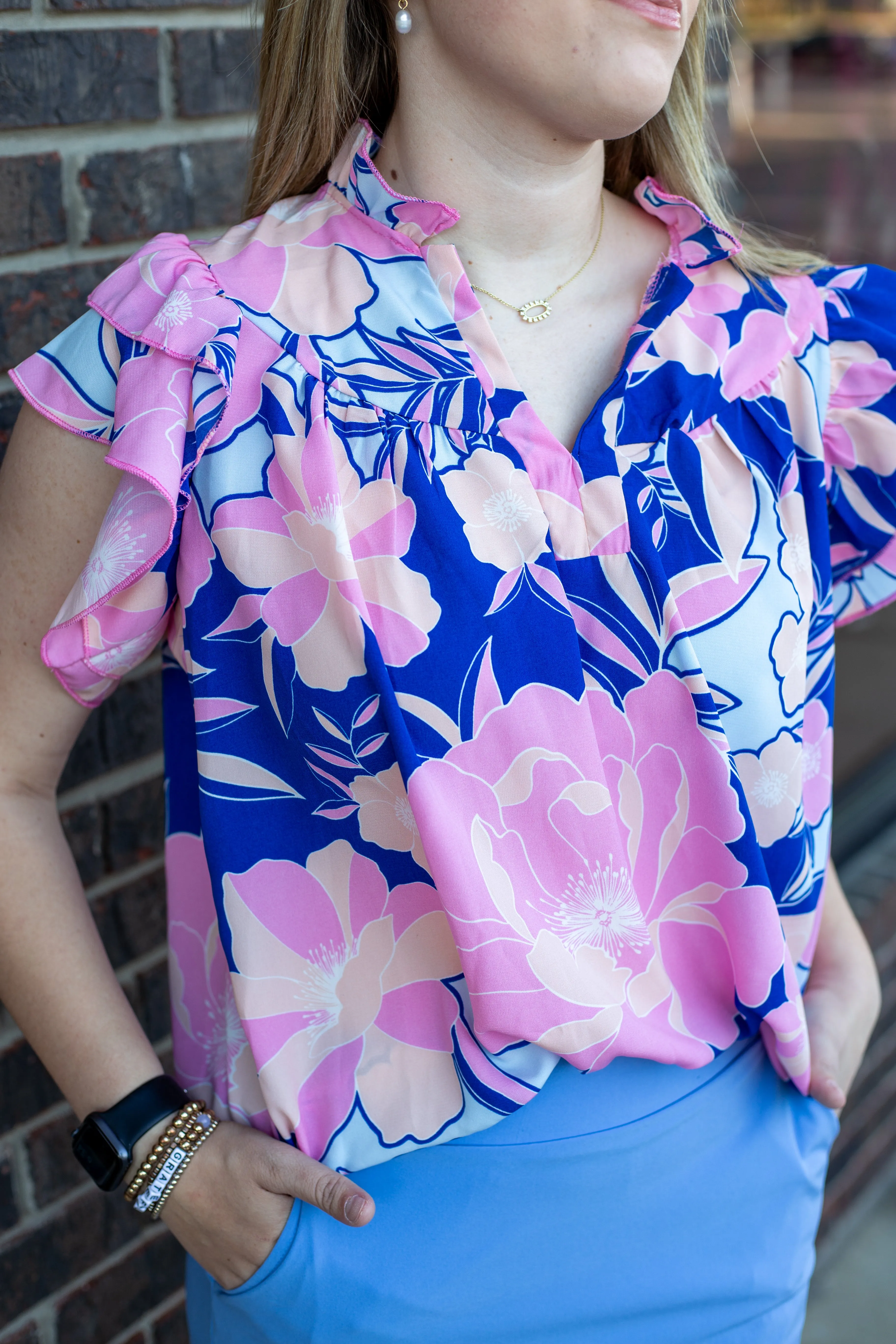 Royal Vibes Top