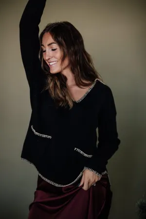 Ruby Sweater in Black