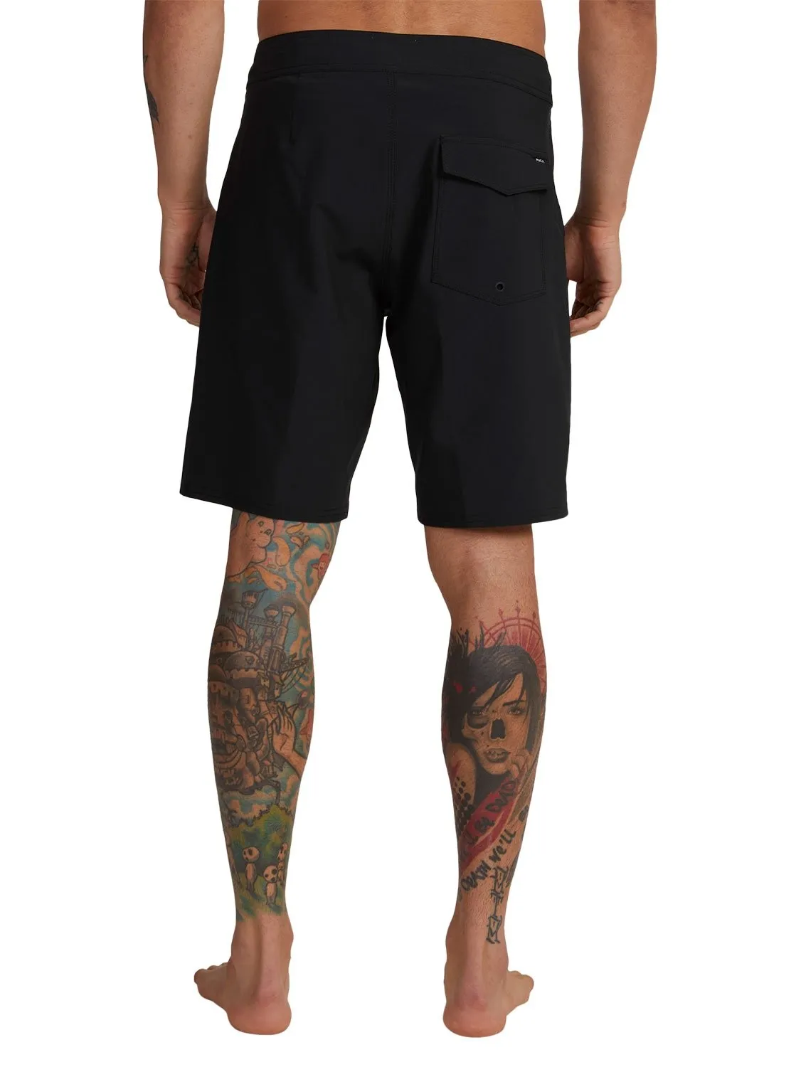 RVCA Men's Trunk Solid 19" Boardshort