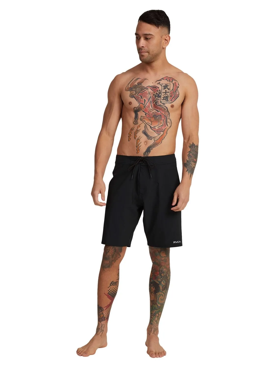 RVCA Men's Trunk Solid 19" Boardshort