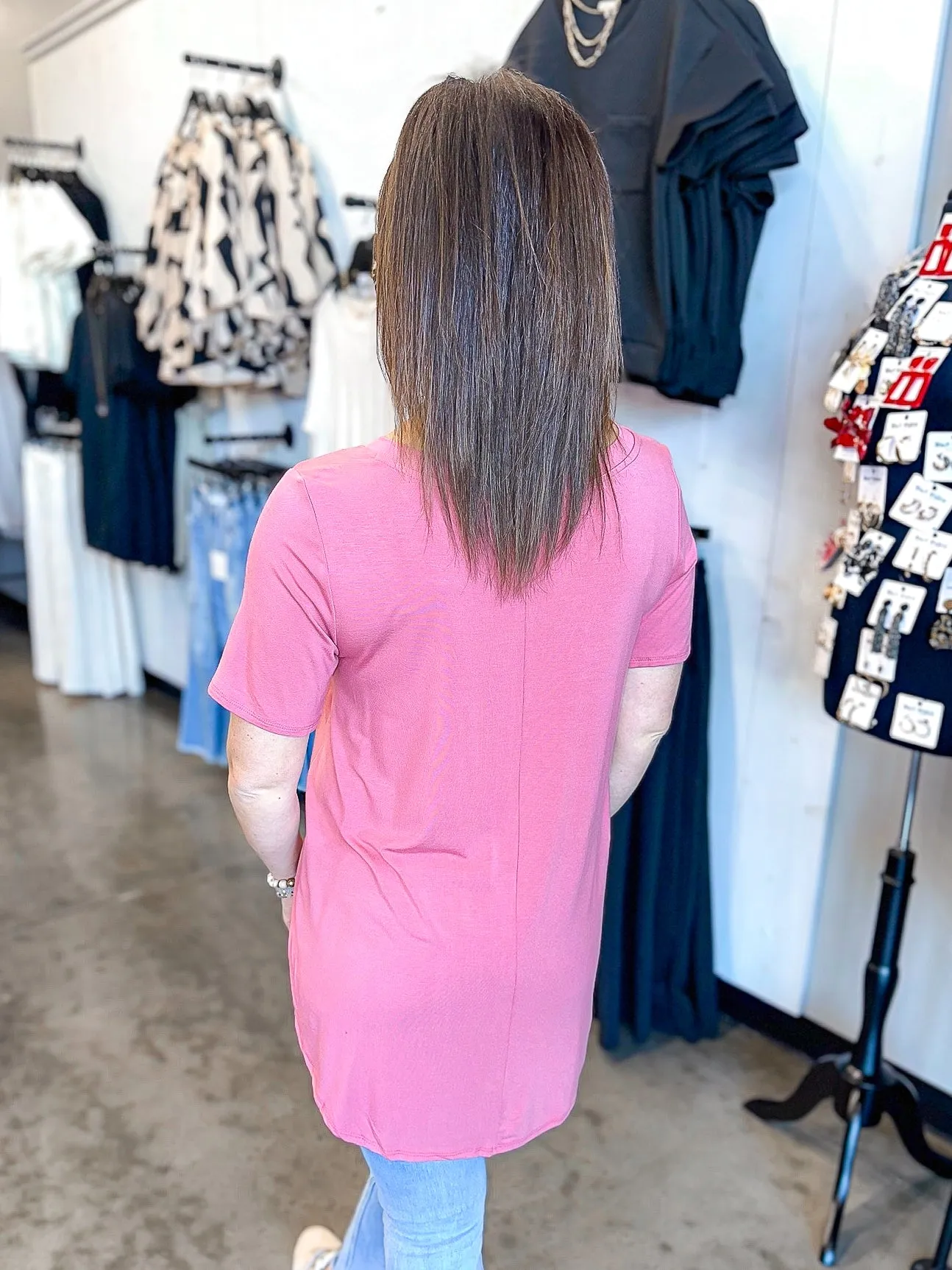 Sally V Neck Soft T Shirt