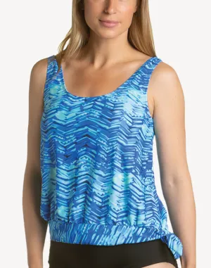 Santa Barbara Blouson Tankini Top