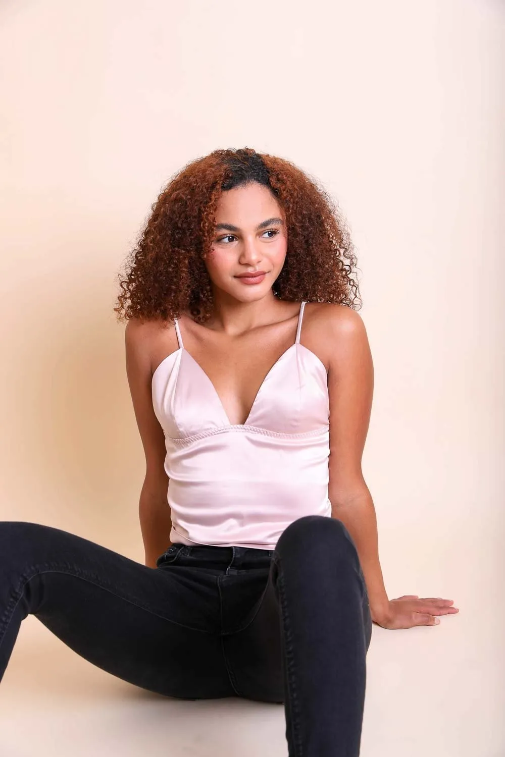 Satin Crop Top - 5 colors