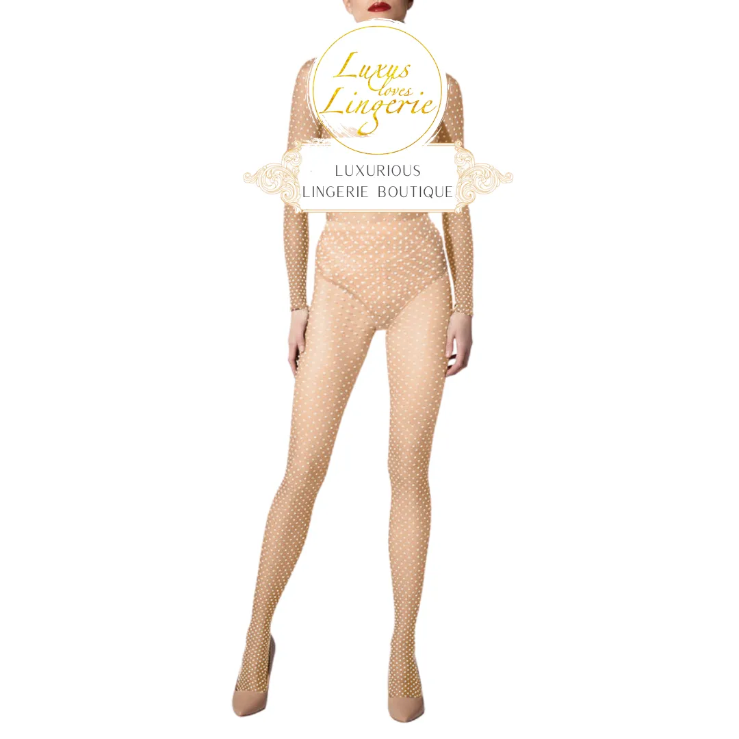 SATIN TOUCH DOTS TIGHTS
