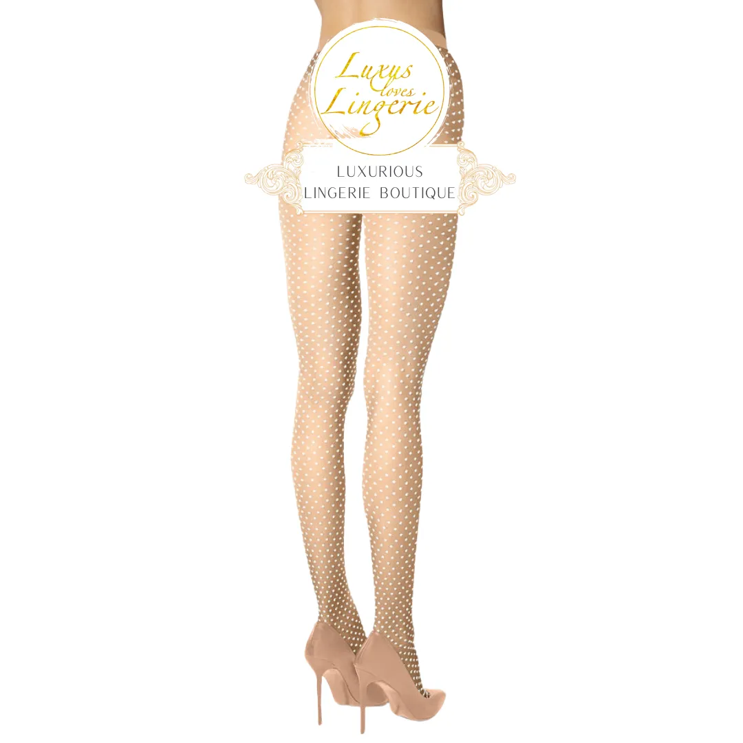 SATIN TOUCH DOTS TIGHTS