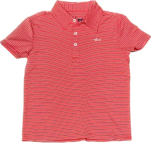 SBC: Banks Performance Polo - Red/White Stripe