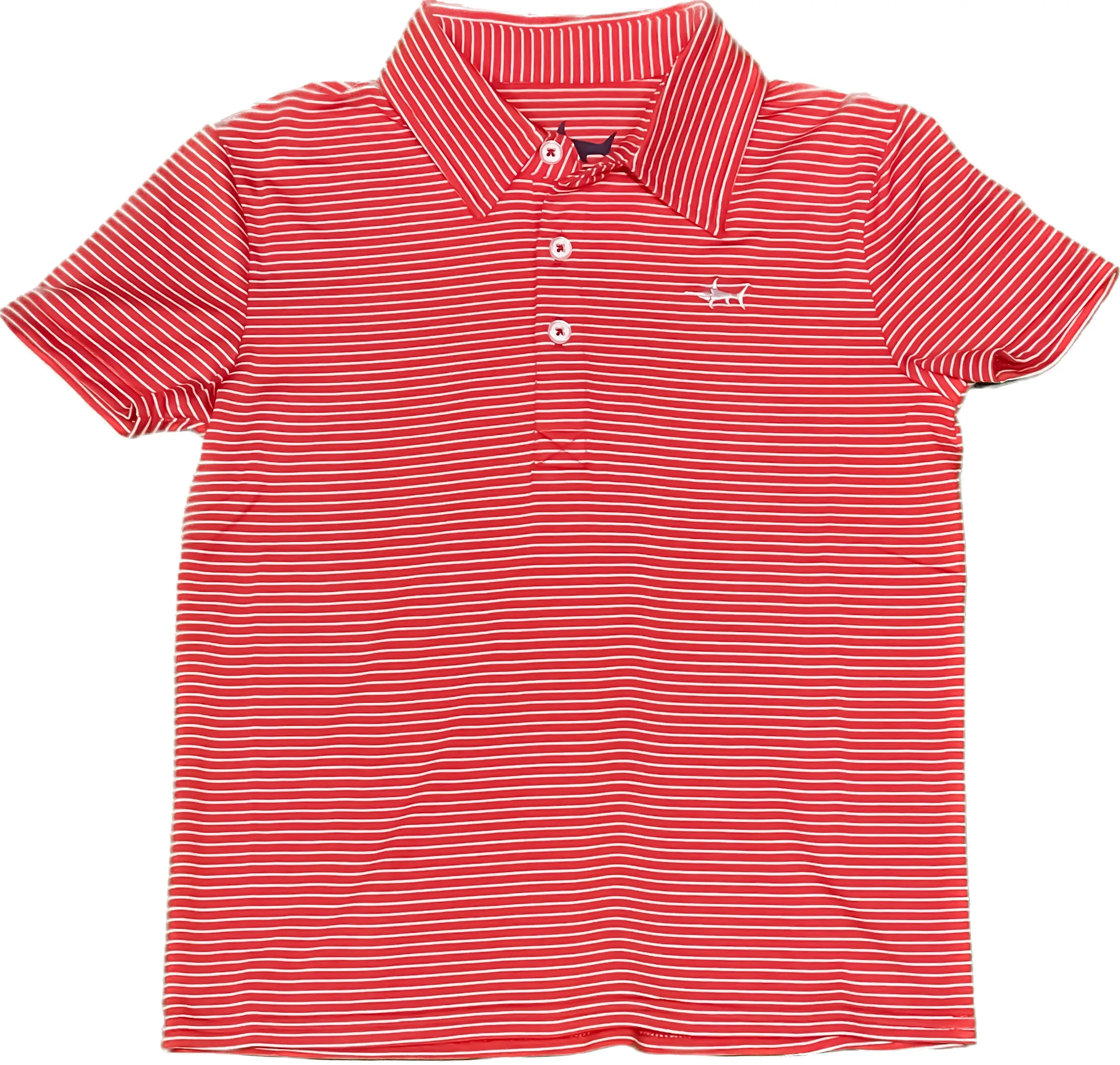 SBC: Banks Performance Polo - Red/White Stripe
