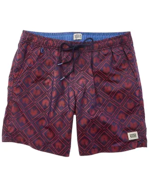 Scotch & Soda Diamond Patterned Swim Trunk
