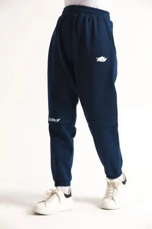 SCULPT ULTRA COMFORT CARGO TROUSERS- NAVY BLUE
