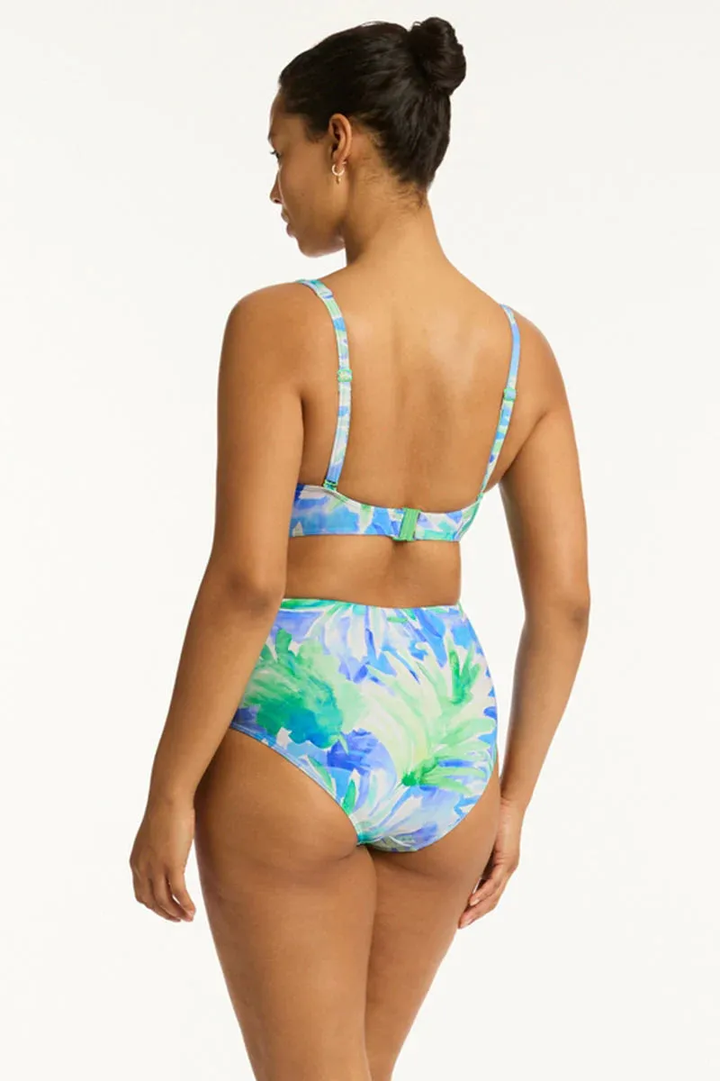SEA LEVEL- WOMEN'S KEY LARGO CROSS BIKINI SWIM TOP
