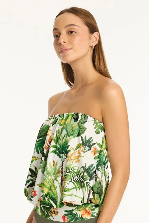 SEA LEVEL- WOMEN'S LOTUS SWIM TOP