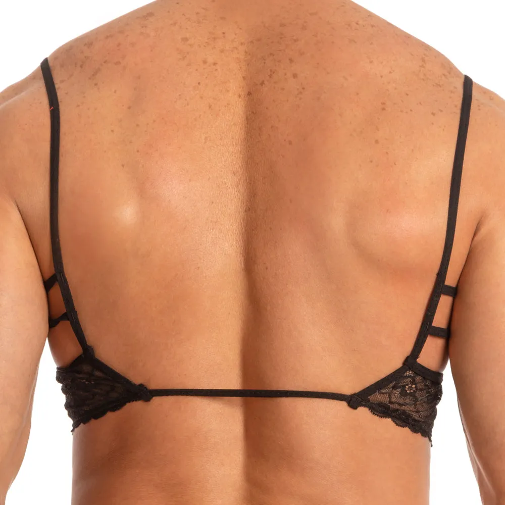 Secret Male SMA018 Lacey Crop Top