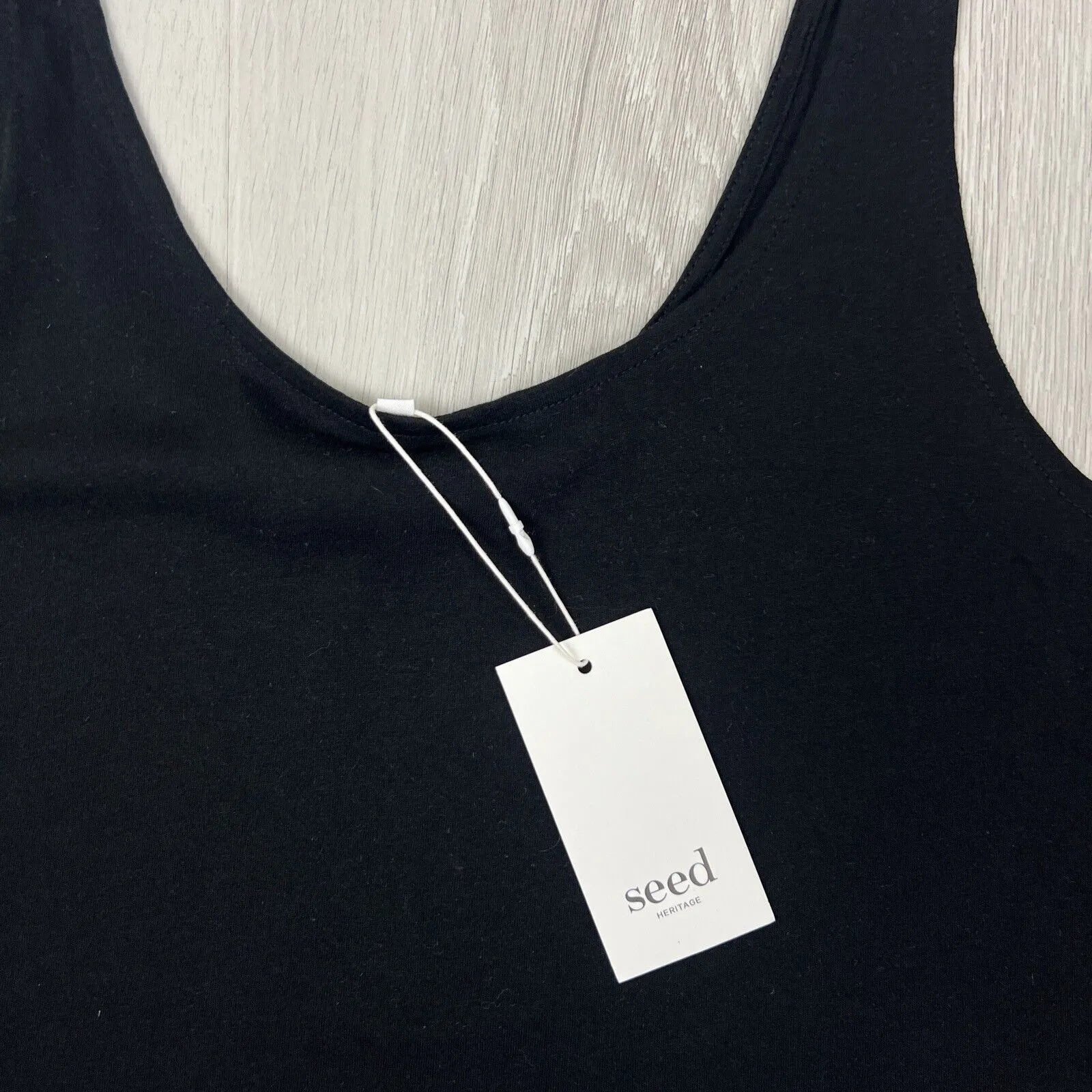 Seed Heritage Womens Black Tank Top Size XS (New)