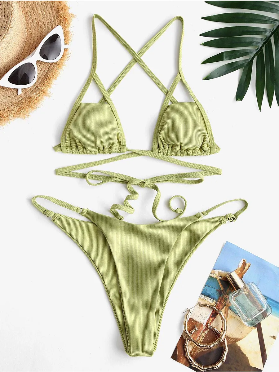 Sexy Cutout Bikini Set