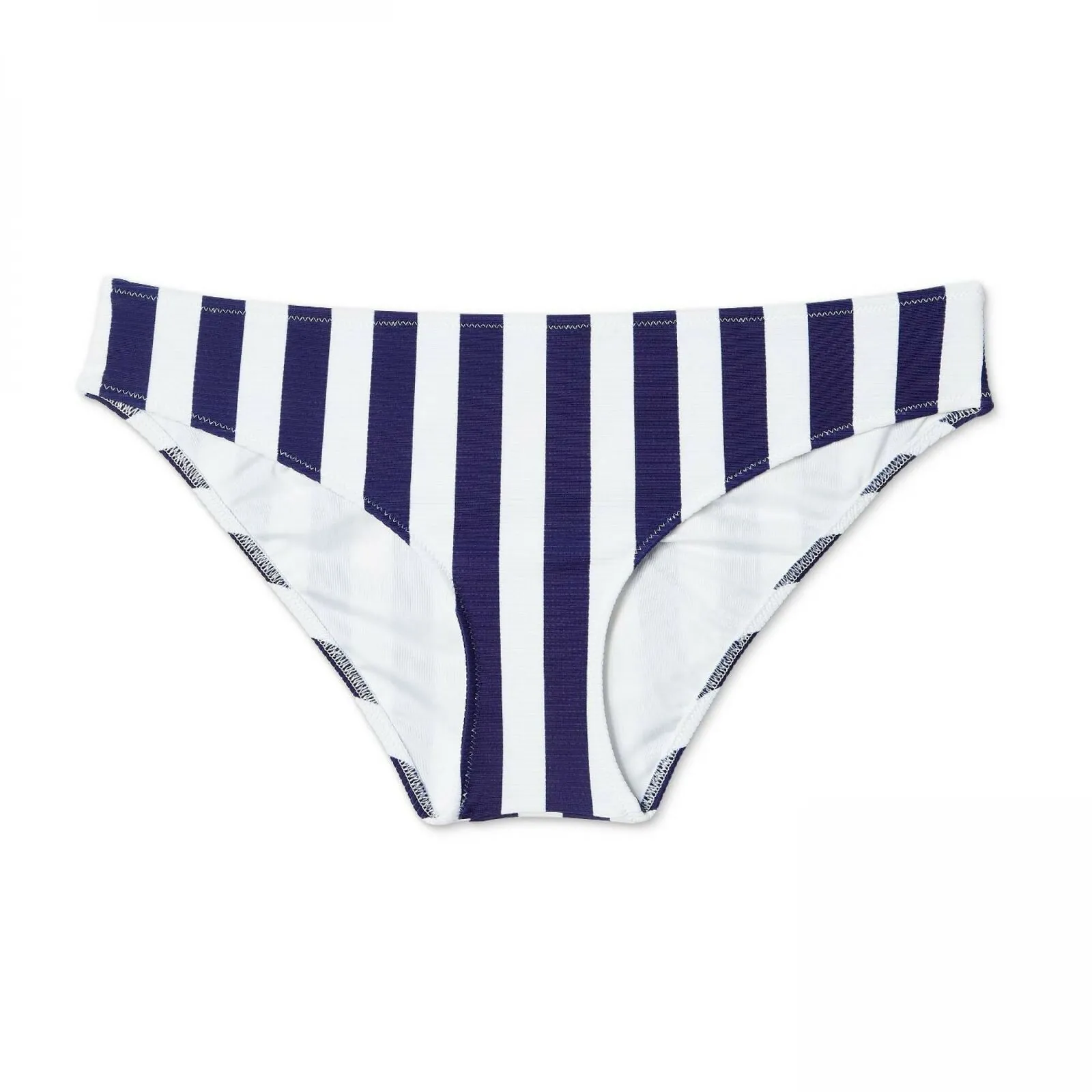 Shade & Shore Women's Nautical Ribbed Hipster Bikini Bottom