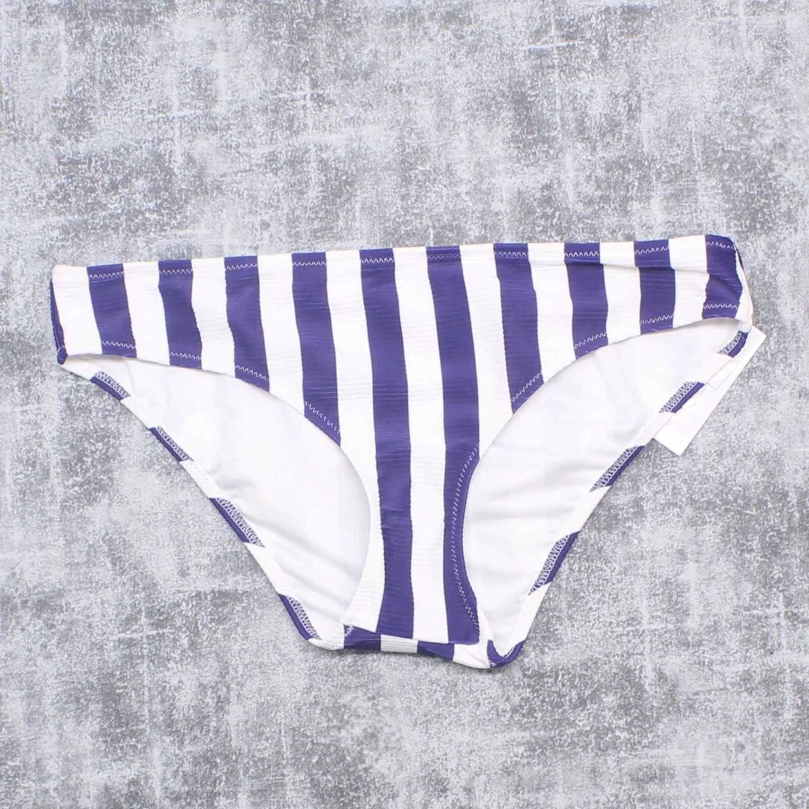 Shade & Shore Women's Nautical Ribbed Hipster Bikini Bottom