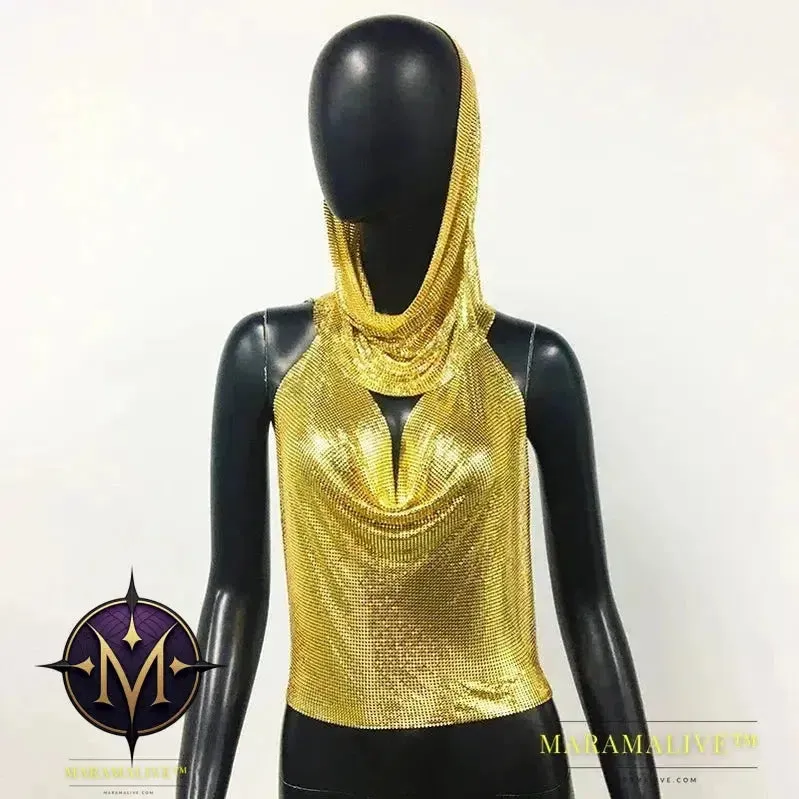 Shimmer in Style: Chic Sequined Crop Tops for Women