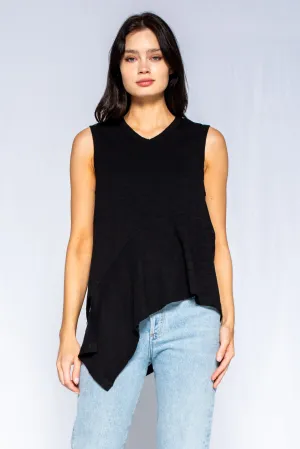 Shrunken Crew Shell Novelty Hem