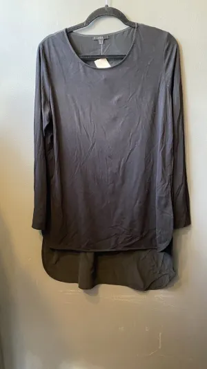 Silk Back Tunic Top