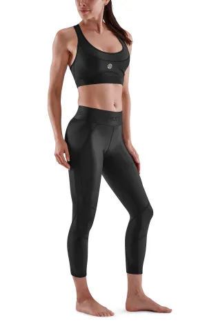 SKINS Women's Compression 7/8 Tights 3-Series - Black