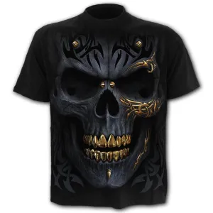 Skull Men's T-Shirts Men's Hip Hop 3D Shirts Horror O-Neck T-shirt Summer Fashion Tops Boys Clothing Large Size Street Clothing