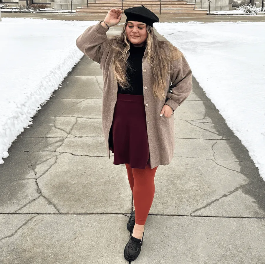 SNAG Footless Opaque Tights ~ Butternut Sz AB & G ONLY