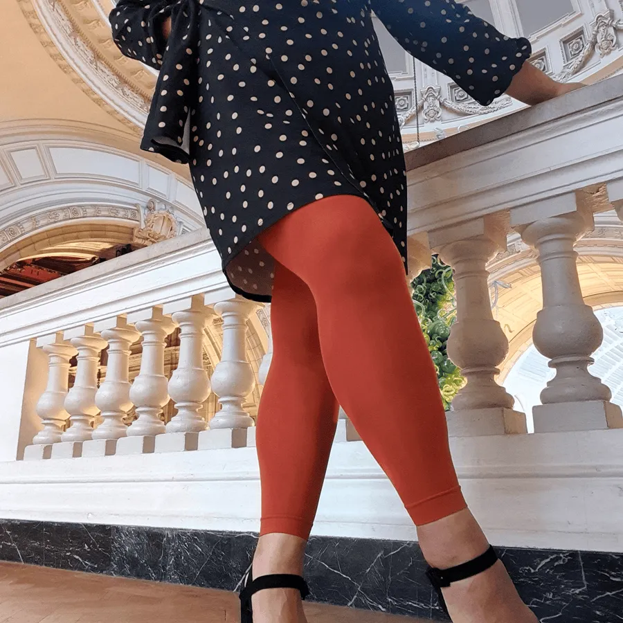 SNAG Footless Opaque Tights ~ Butternut Sz AB & G ONLY