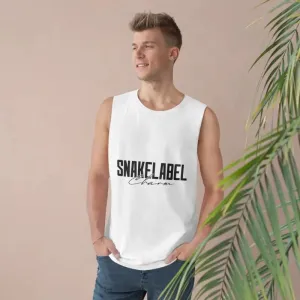 Snake Unisex Barnard Tank with Sleeveless Design & Combed Cotton Fabric for Gym Workouts