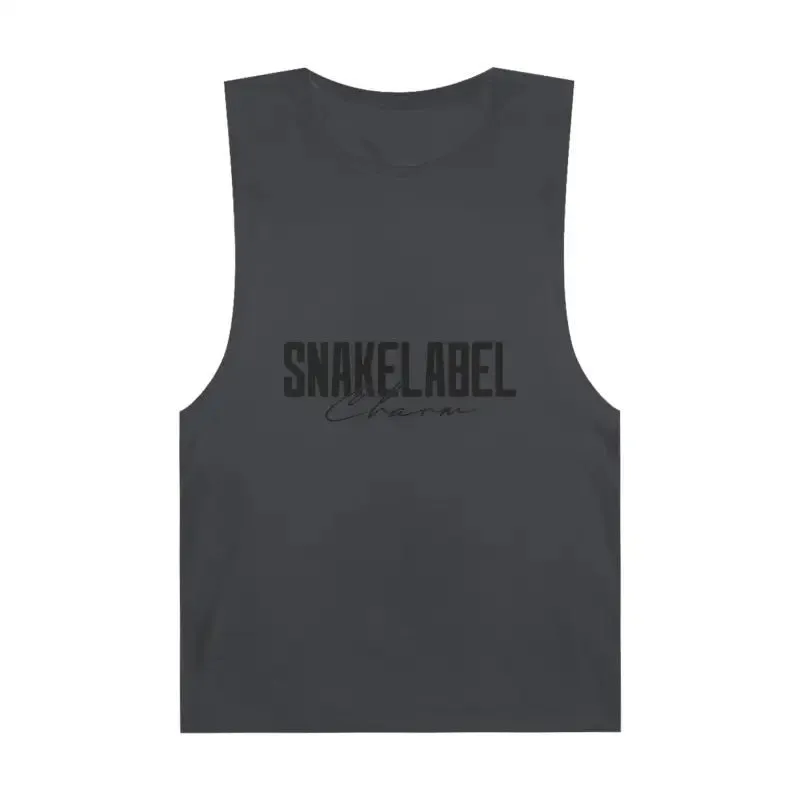 Snake Unisex Barnard Tank with Sleeveless Design & Combed Cotton Fabric for Gym Workouts