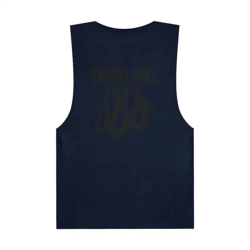 Snake Unisex Barnard Tank with Sleeveless Design & Combed Cotton Fabric for Gym Workouts