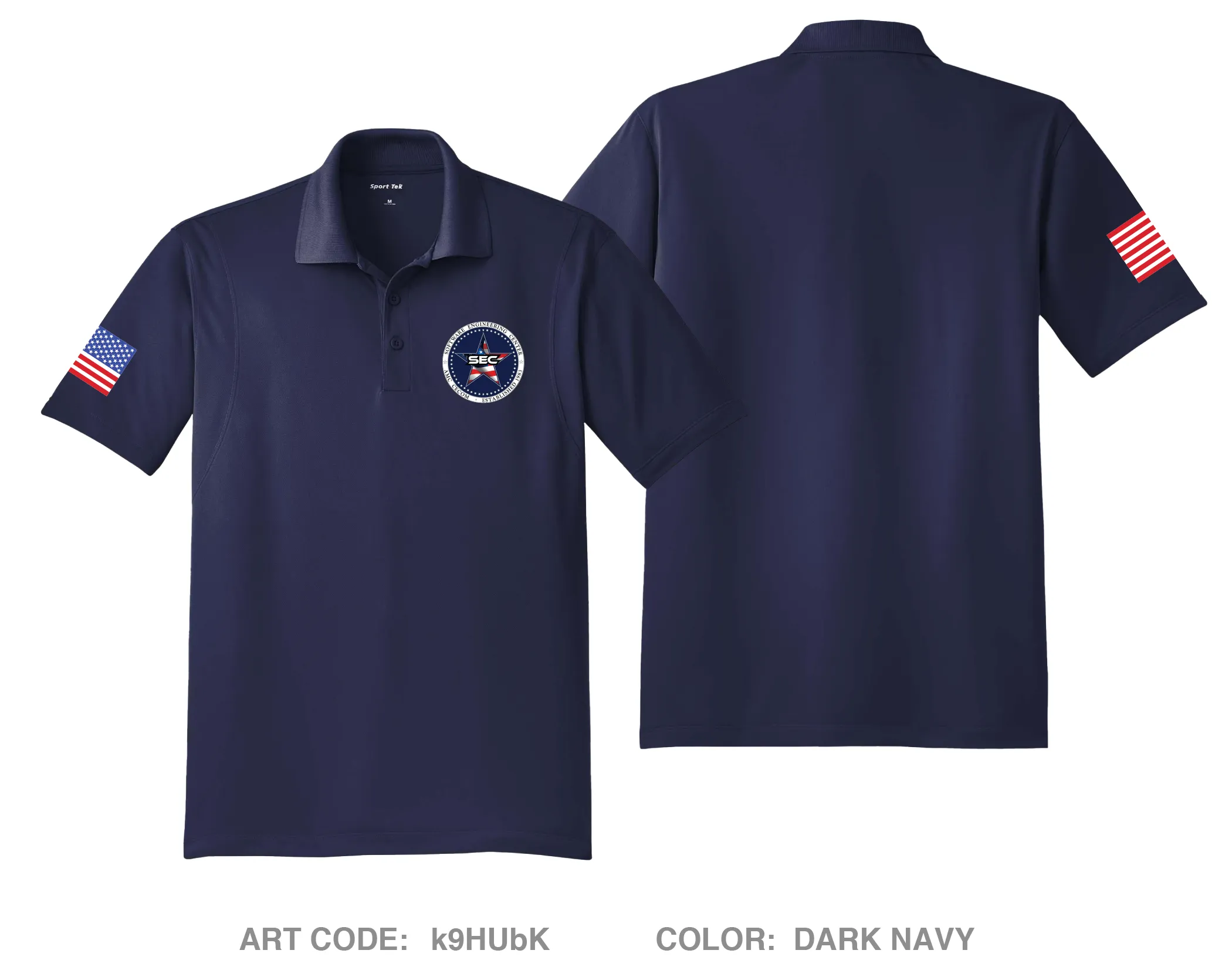 Software Engineering Center Hi-Tech Performance Men's SS Polo - k9HUbK