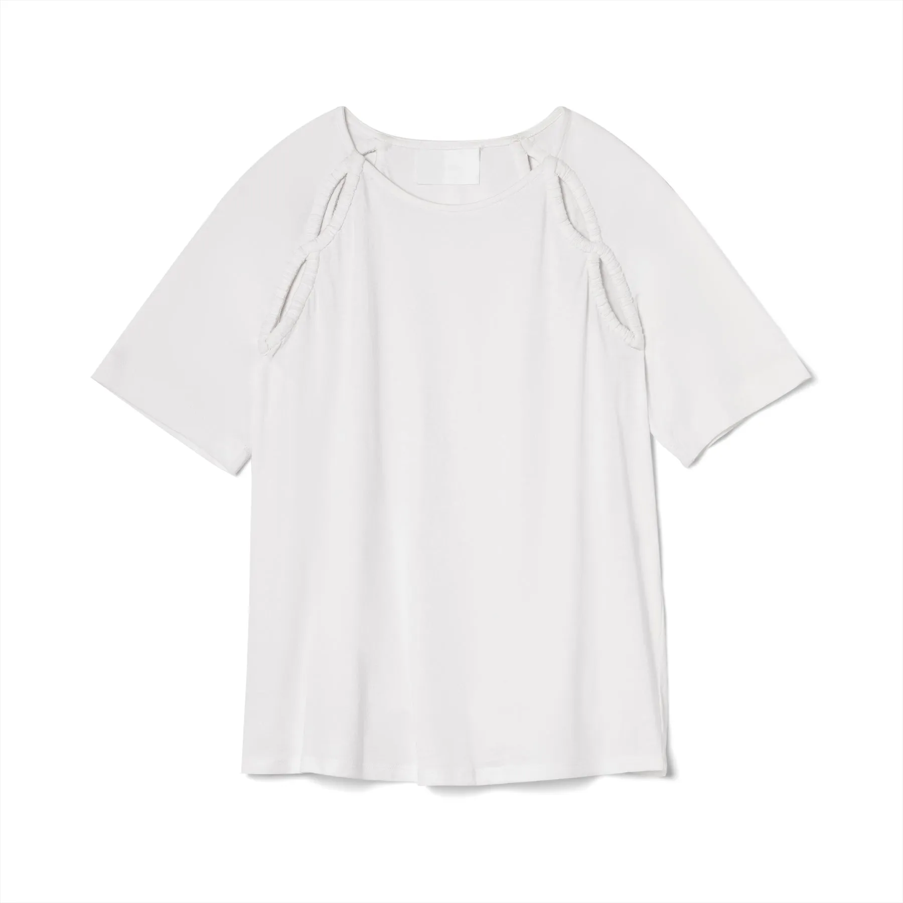 Solace Jersey Top in White
