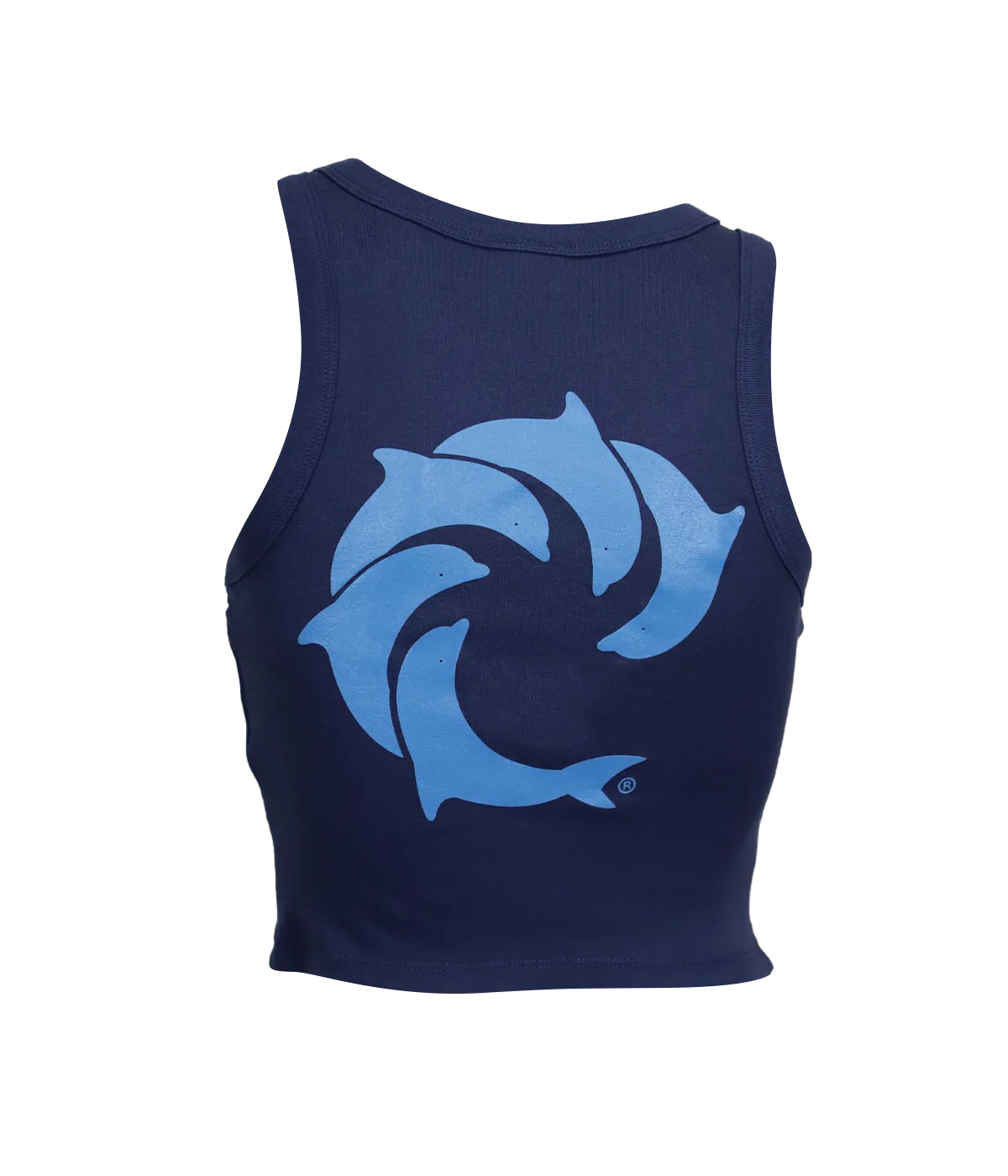 Solid Ladies Crop Tank Top