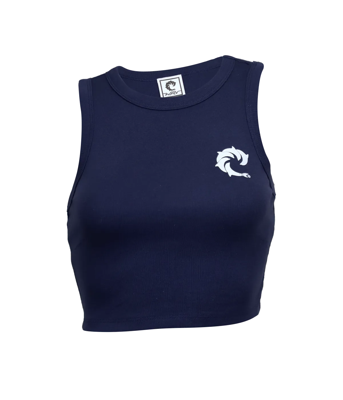 Solid Ladies Crop Tank Top