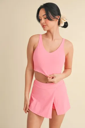 Something Like That Aligned Performance Tank in Hot Pink