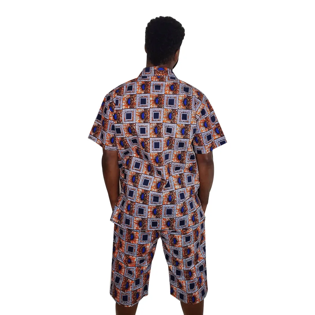 Spectrum Blue Men Short Sleeve