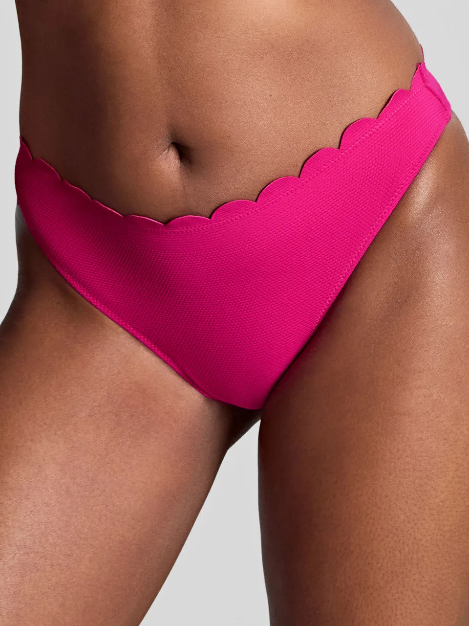 Spirit Brazillian Bikini Bottom In Magenta - Panache