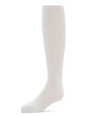 Spot-On Basics Girls Solid Cotton Sweater Tights Cream SP-3400