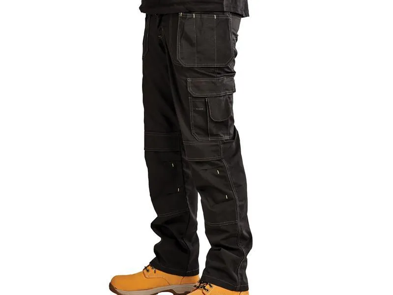 Stanley Clothing Iowa Holster Trousers Black Waist 38in Leg 33in