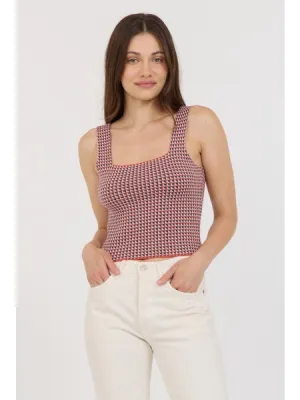 Stitches & Stripes Poplar Tank