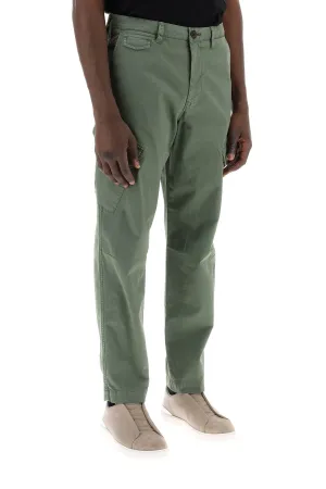 stretch cotton cargo pants for men/w