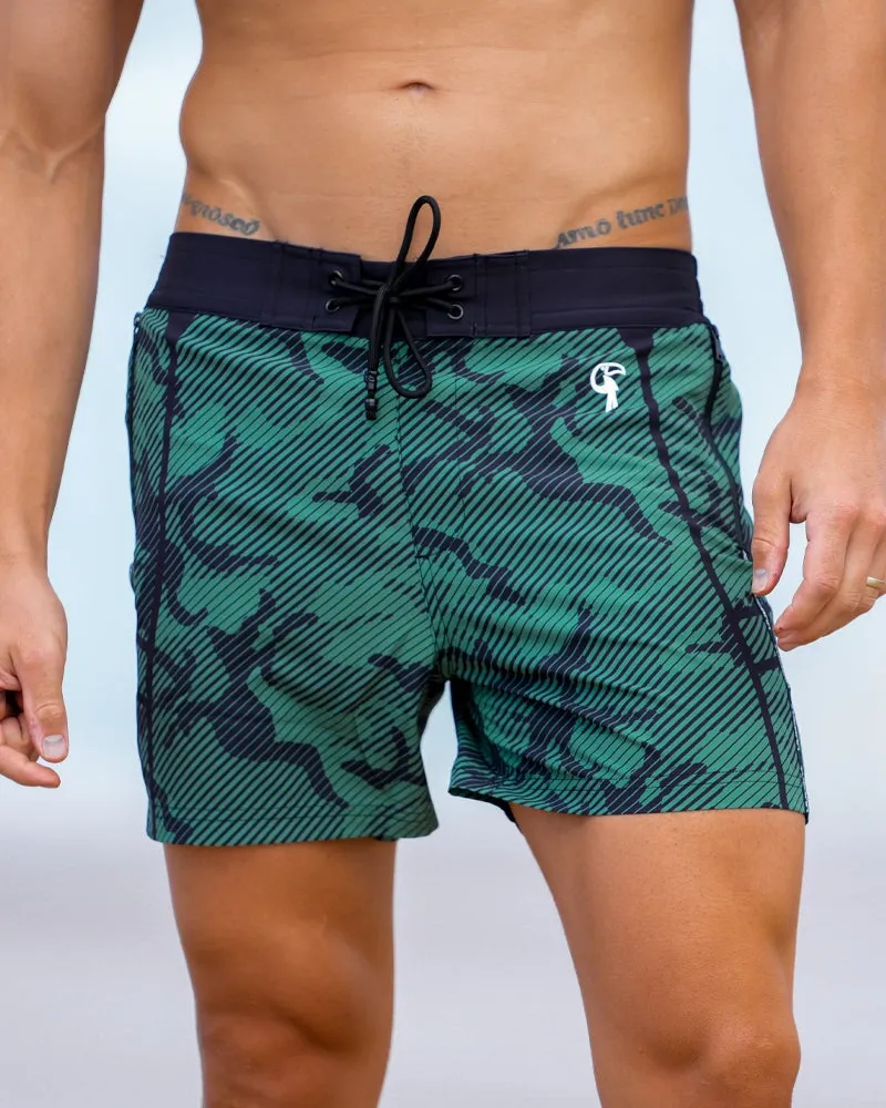 Striped Green Camo - 5"