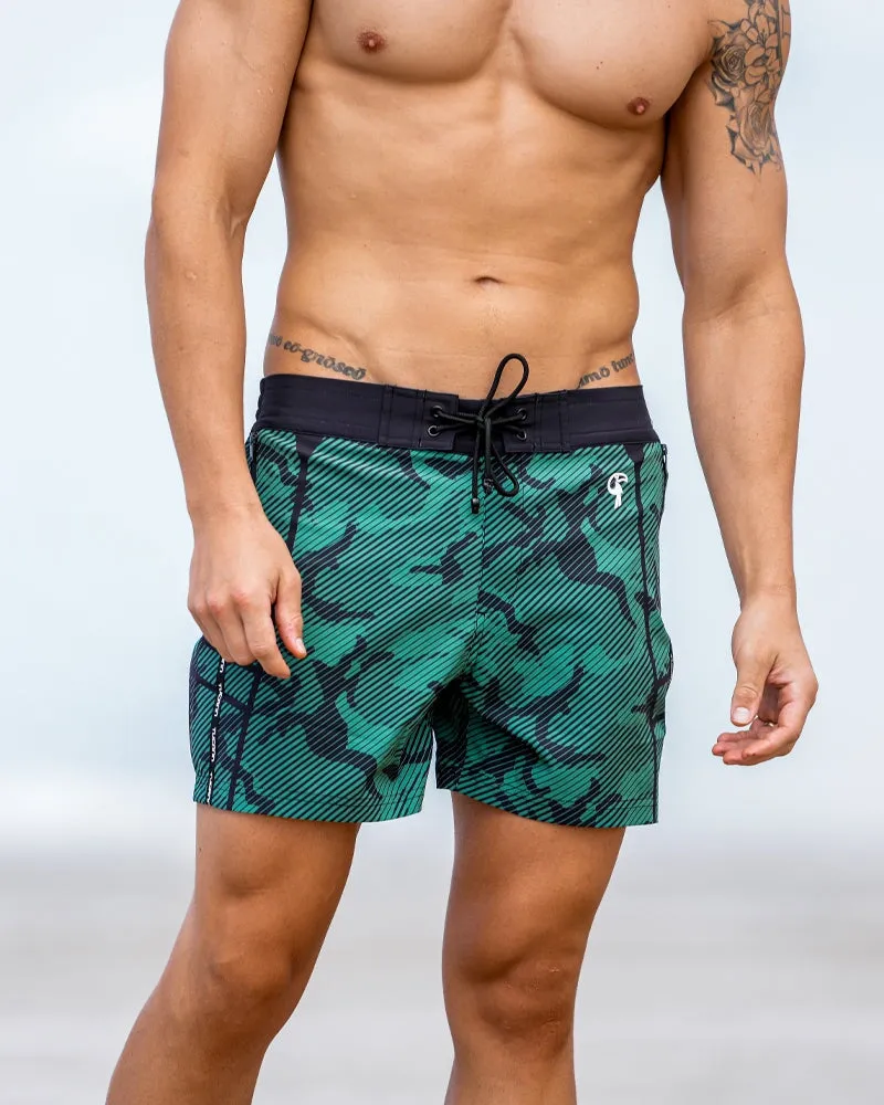 Striped Green Camo - 5"
