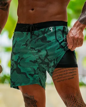 Striped Green Camo - 5"